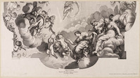 KG 00220
<br/>
Goden: Plafondstuk Palazzo Pitti
<br/>
<em>Blondeau, Jacques (1655-ca.1698)</em>